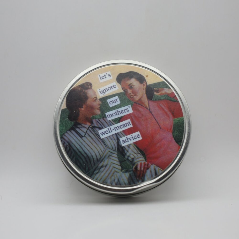 Anne Taintor "Bad Girl" Coasters, All Different, Set of 6 3.75" Dia Cork Backed
